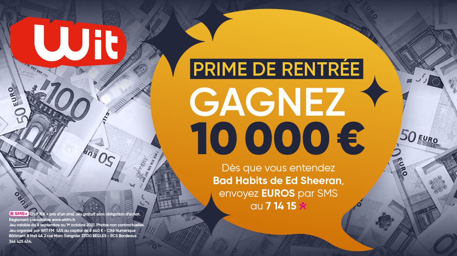 Opération - Prime de rentrée